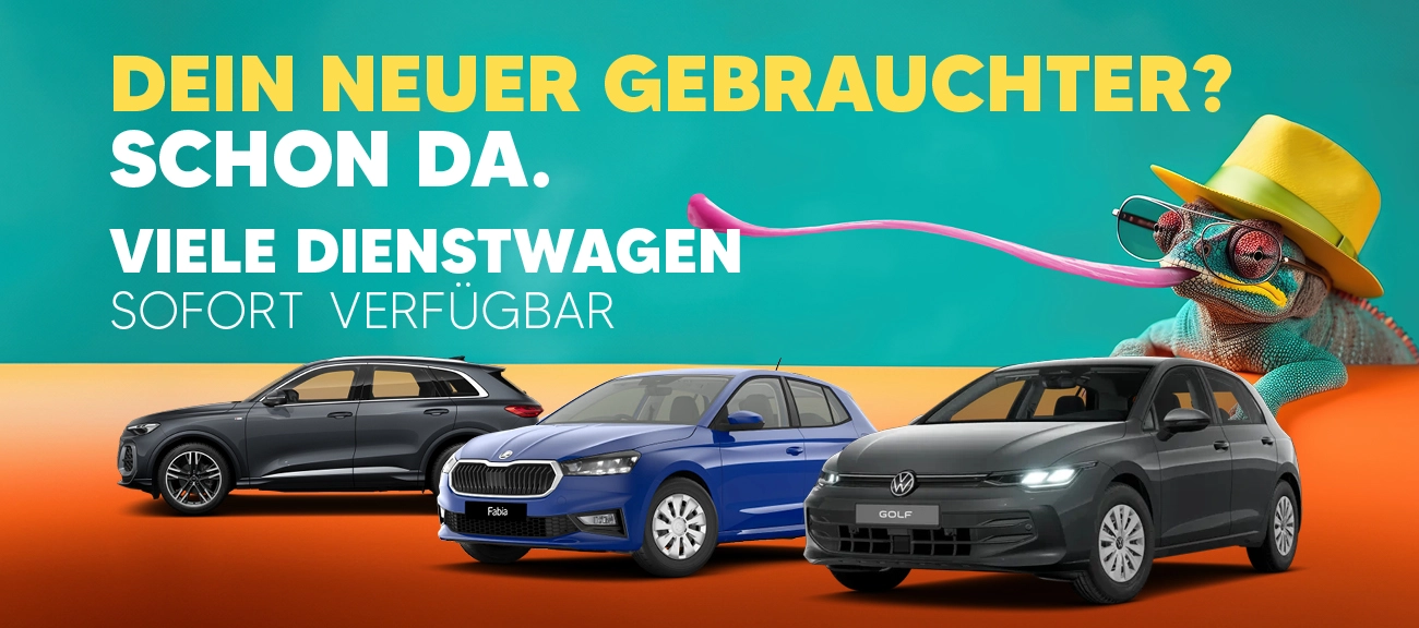 Slider Dienstwagen Abverkauf