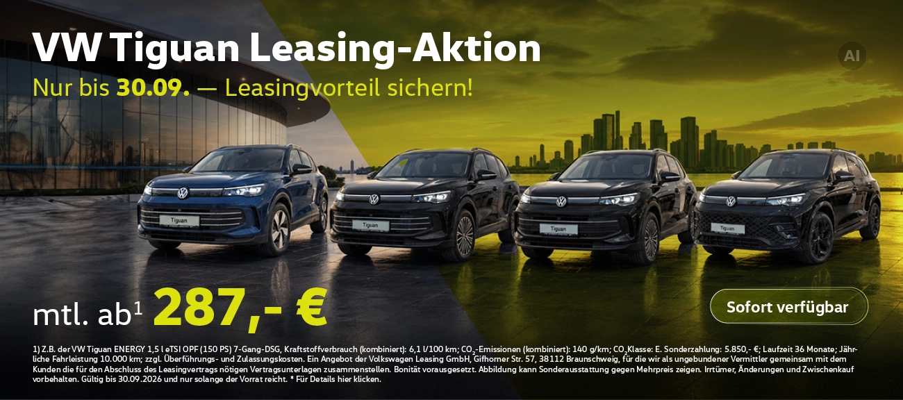 Lagerwagen VW Tiguan