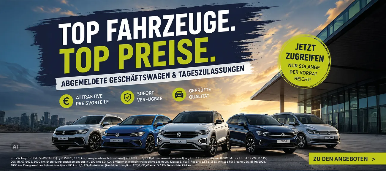VW Geschäftsfahrzeuge