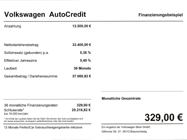 Passat Variant Business 2,0 l TDI SCR DSG