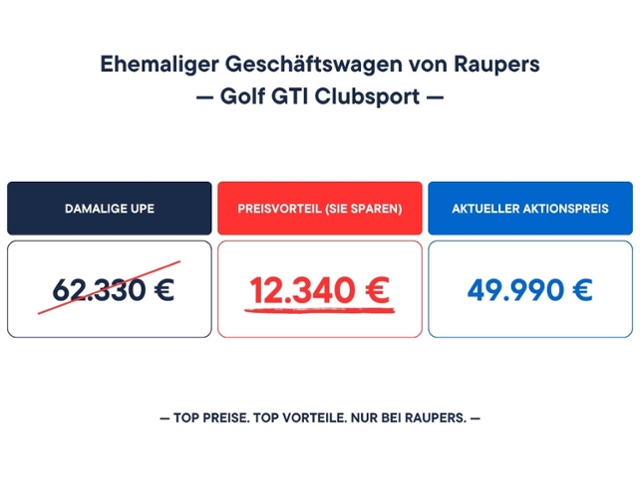 Golf 2.0 GTI Clubsport BLACK STYLE +AKRAPOVIC