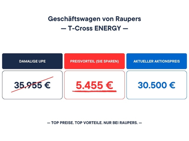 T-Cross ENERGY 1.0 l TSI 7-Gang-DSG