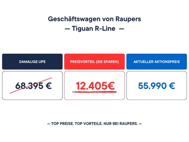 Tiguan R-Line  2,0 l TSI OPF 4MOTION 7-Gang-DSG