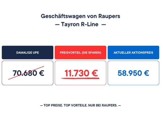 Tayron R-Line  1,5 l eHybrid OPF 6-Gang-DSG