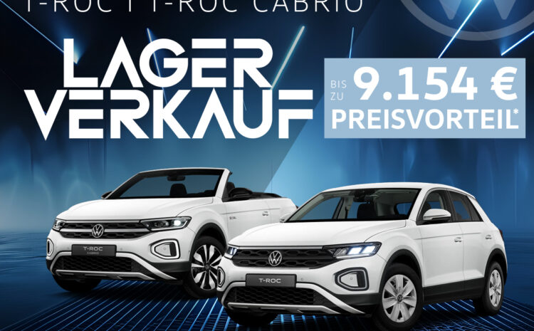  VW T-Roc Lageraktion