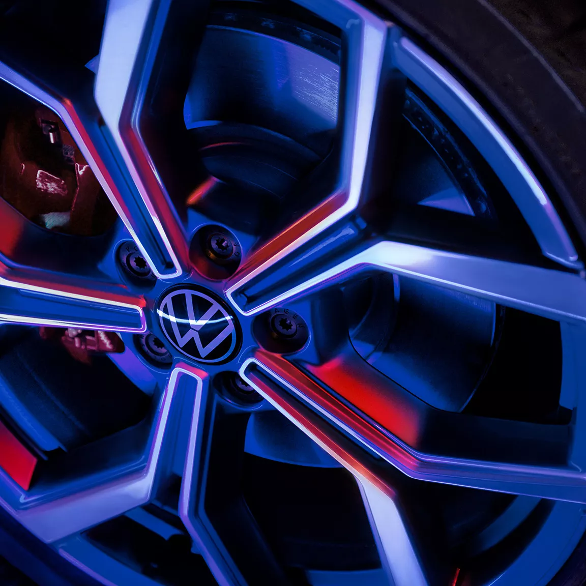 VW Polo GTI Felge Detail