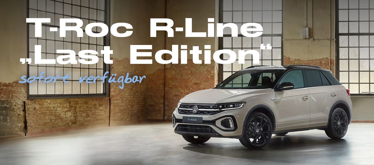 T-Roc Angebot sofort verfügbar