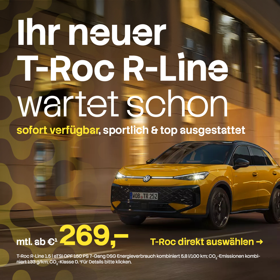 BEITRAG VW T-Roc kurzfristig verfügbar 01_26