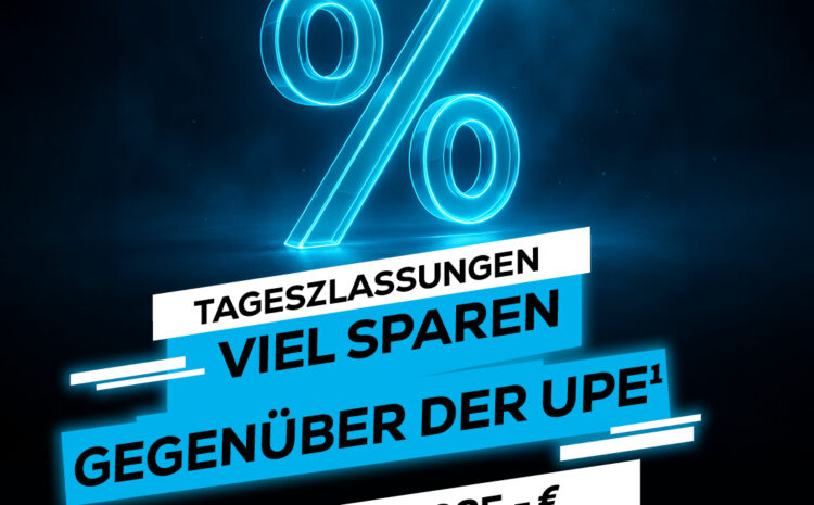  Tageszulassungen bei Raupers