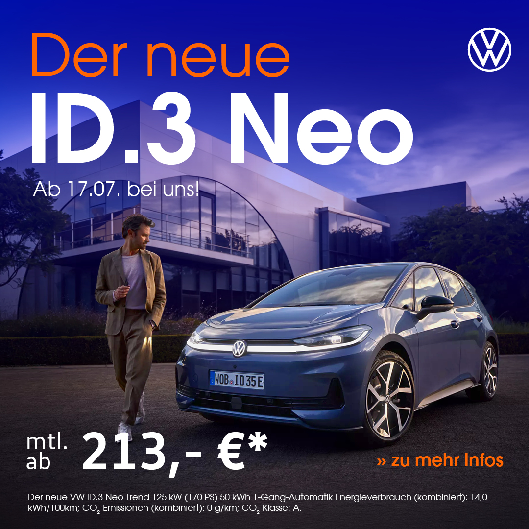 Der neue VW ID.3 Neo