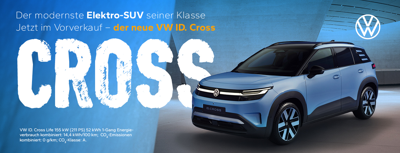 HEADER DESKTOP Der neue VW ID. Cross