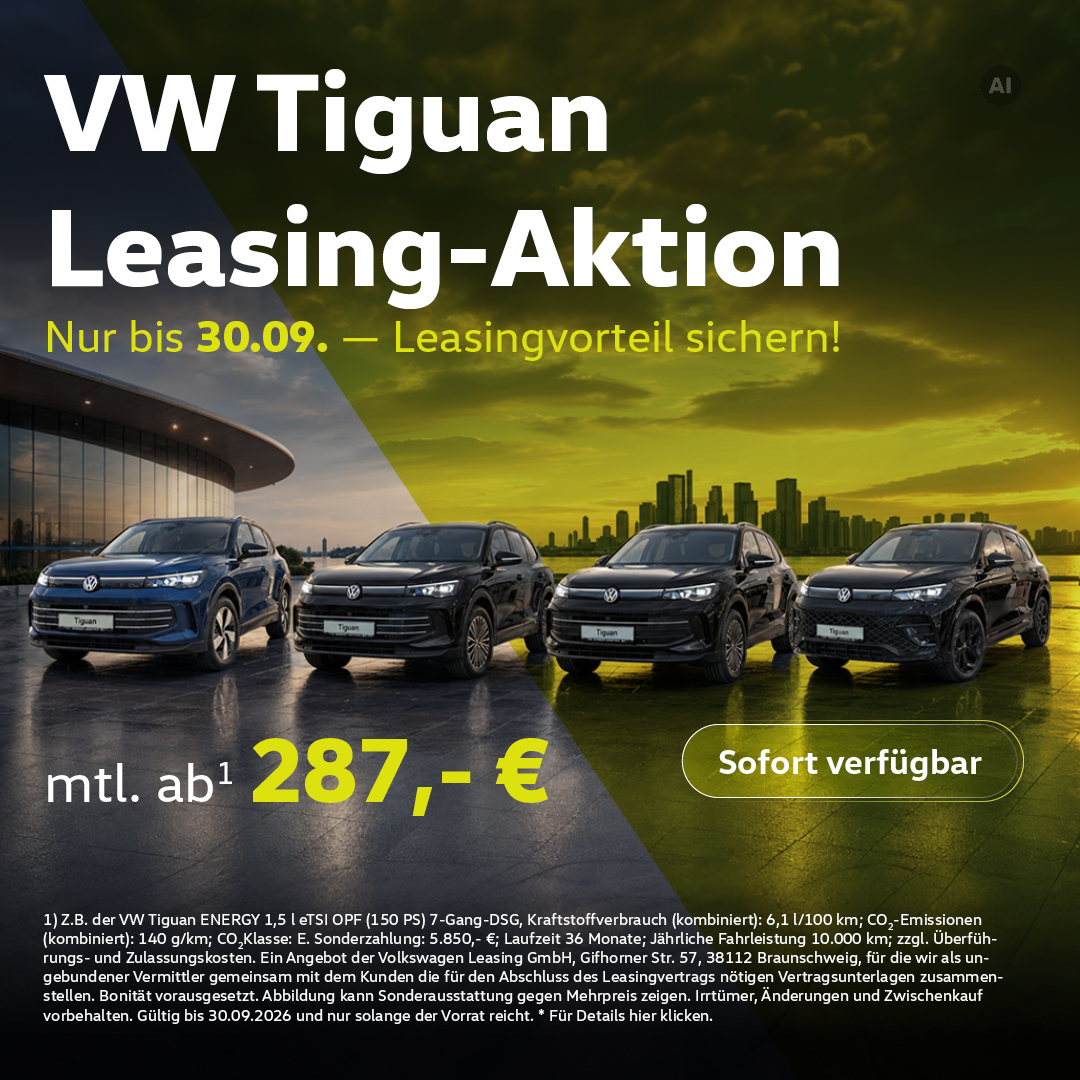 BB Online Lagerwagen VW Tiguan
