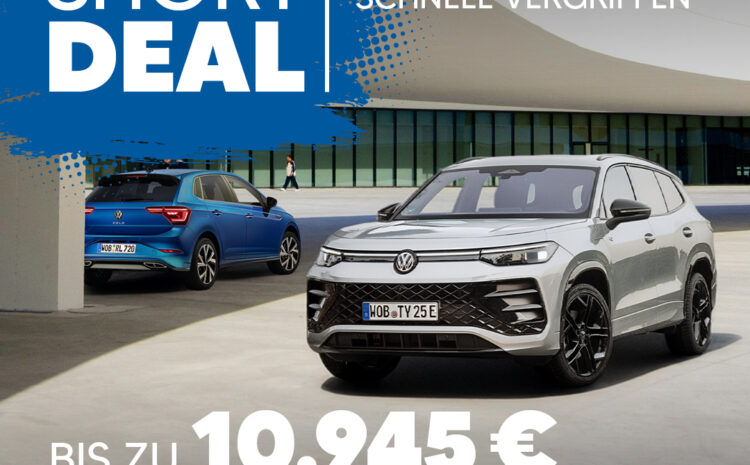  VW kurzfristig lieferbar